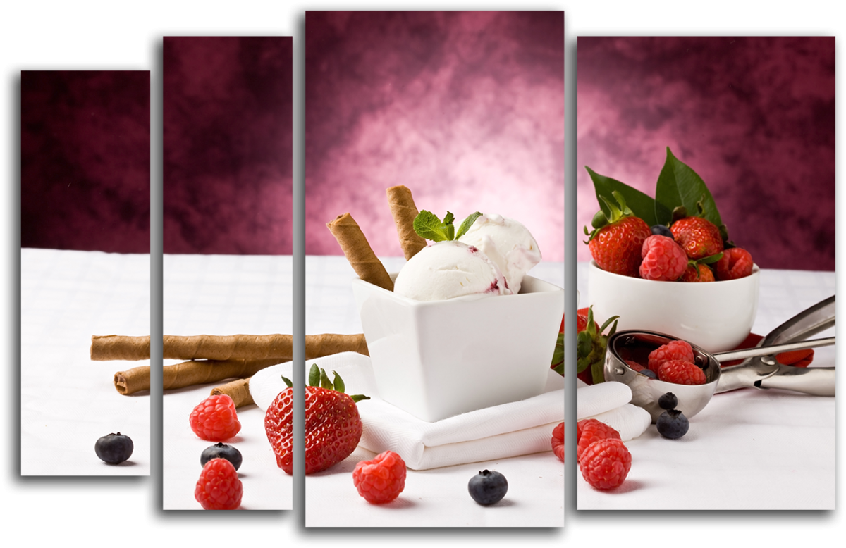 Модульная картина лимон