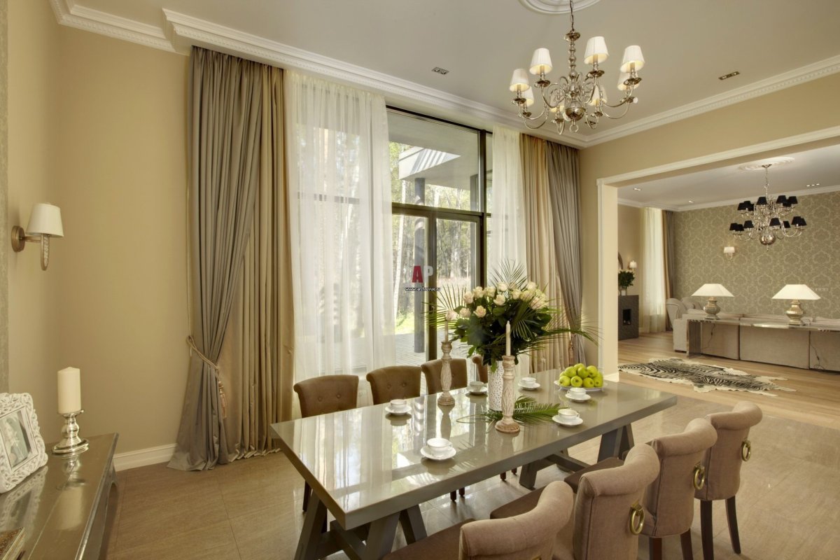 Планировка кухни столовой гостиной