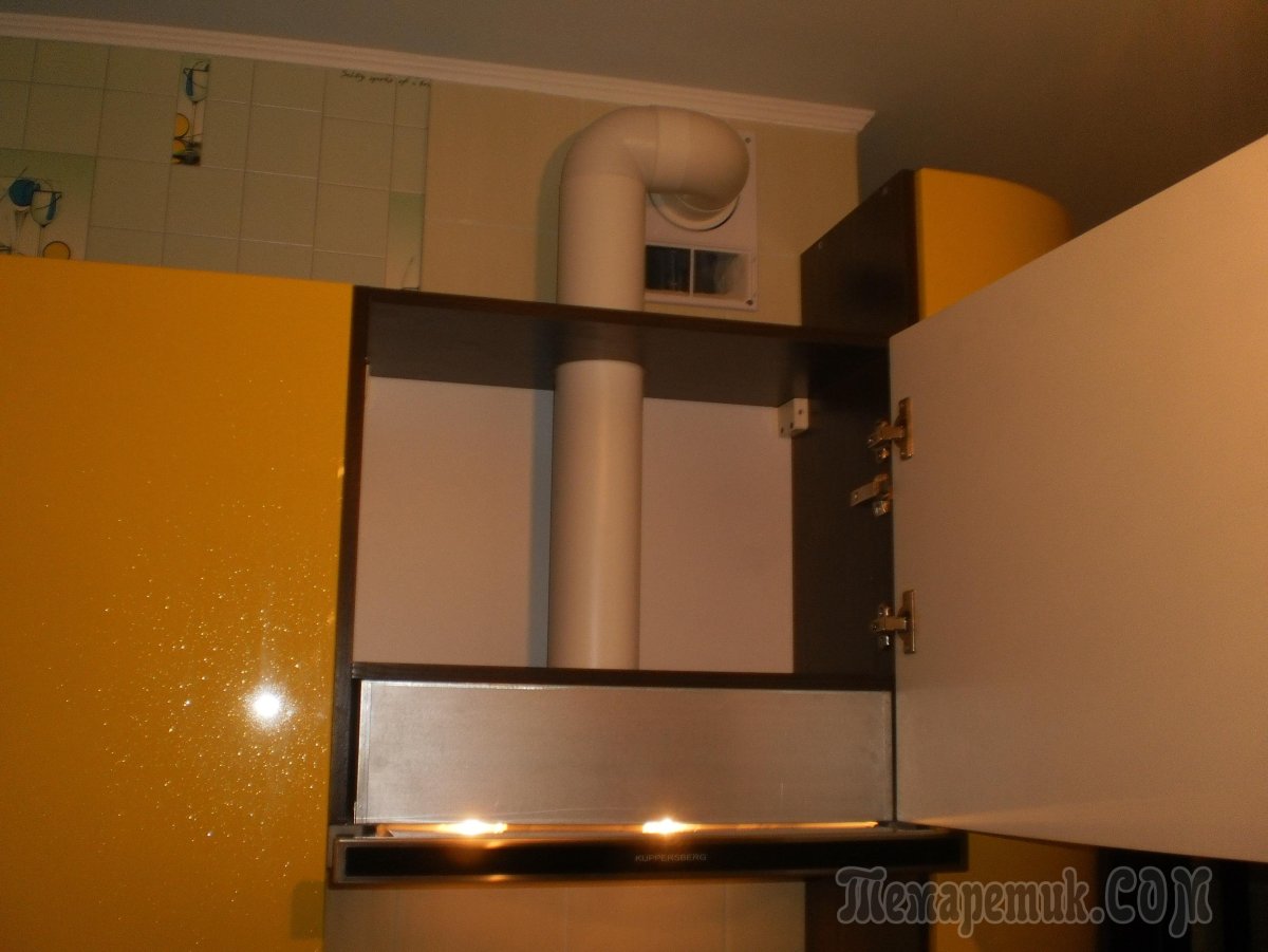 Воздуховод для встроенной вытяжки