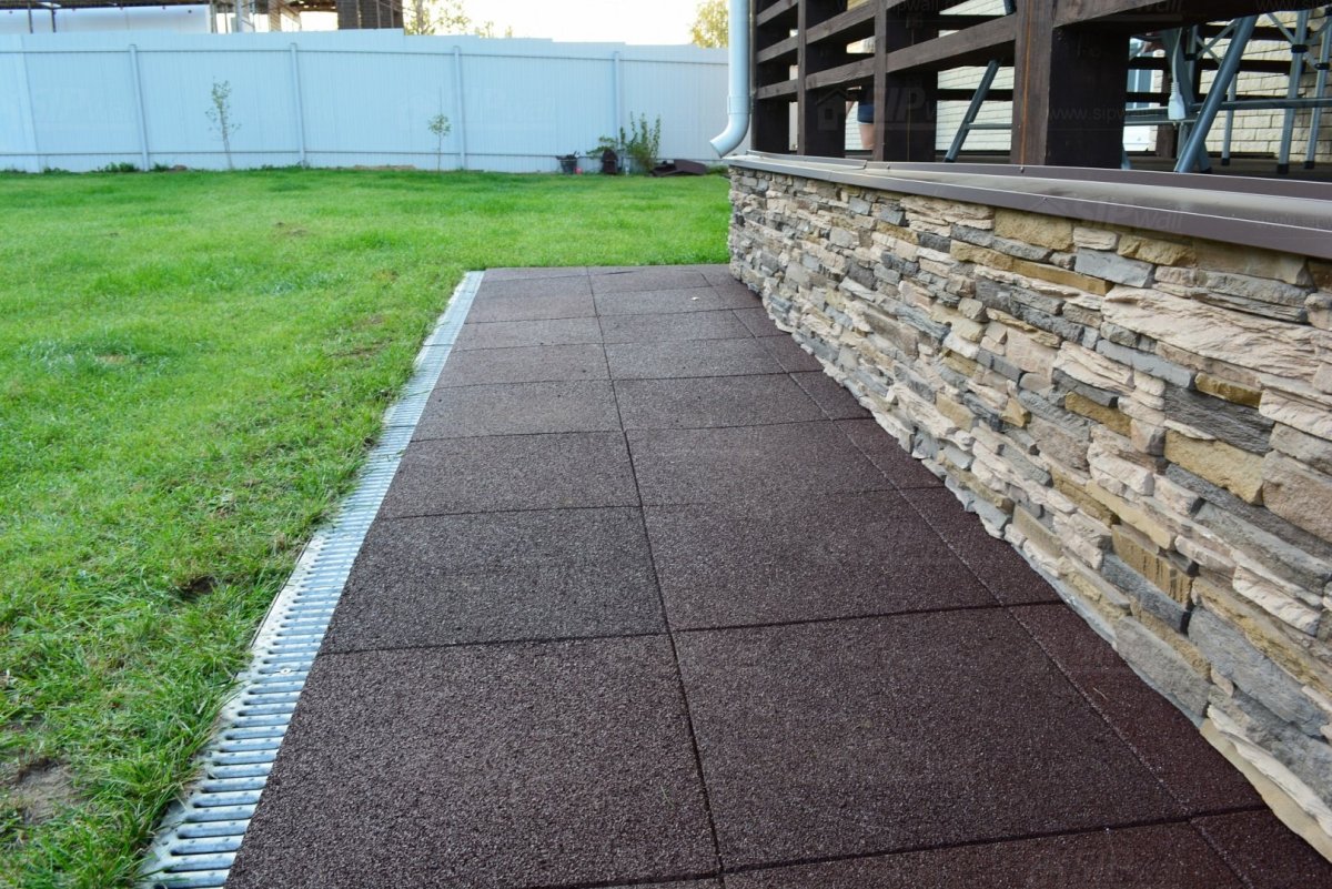 Отделочный материал для отмостки