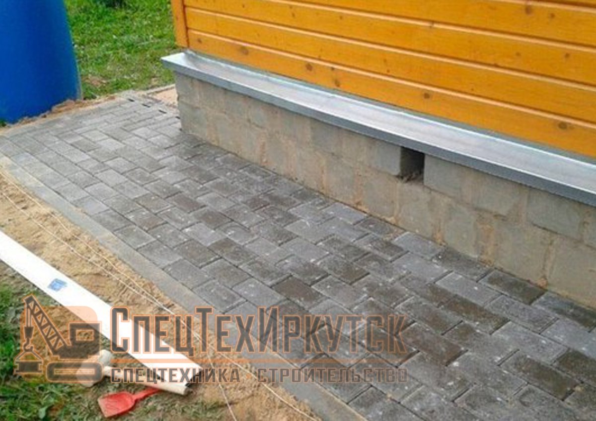 Бетонные дорожки на участке