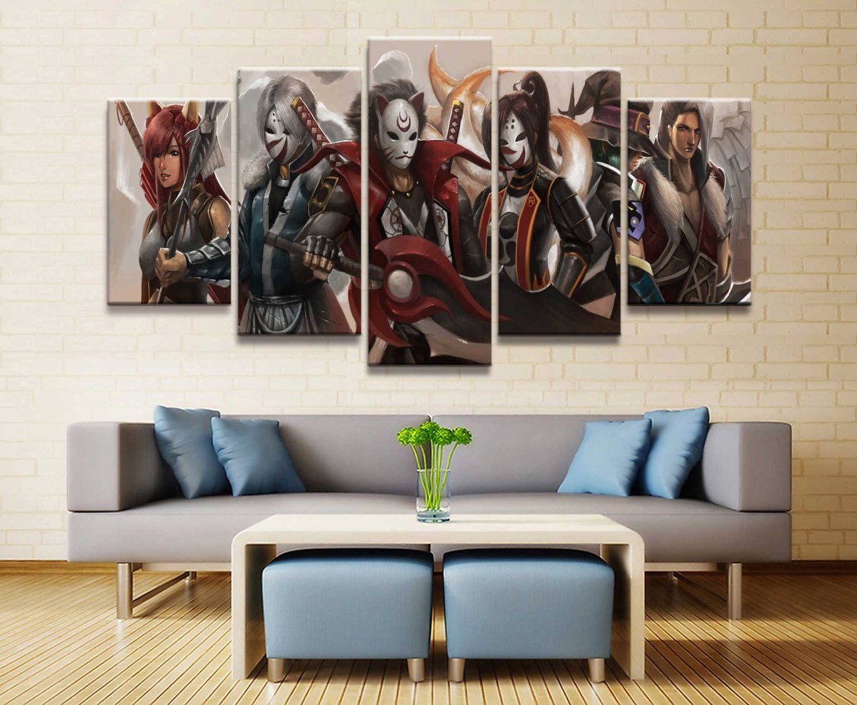 Картина в современном стиле разноуровневая