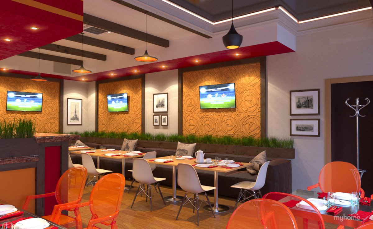 Современная пиццерия