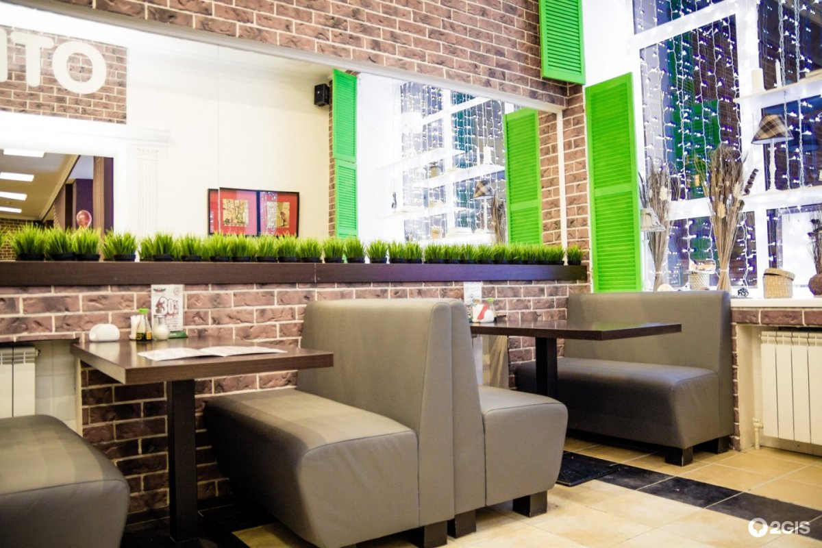 Кафе пиццерия интерьер