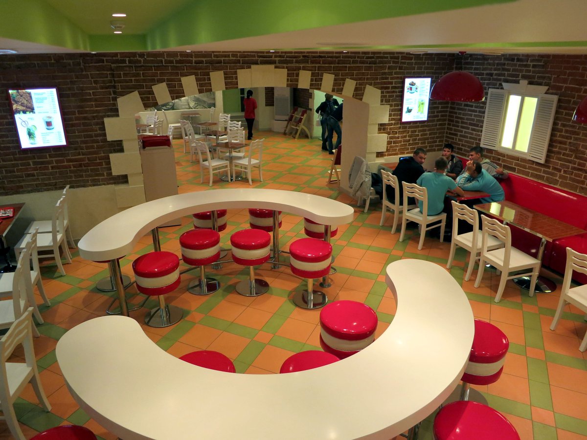 Интерьер кафе