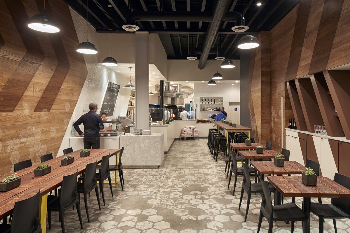 Дизайн уютной пиццерии