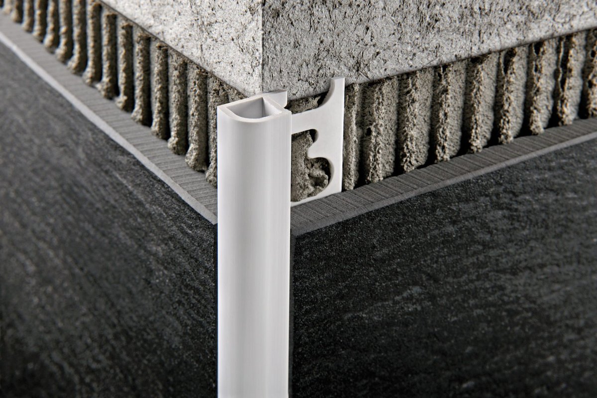 Трим металлический для плитки