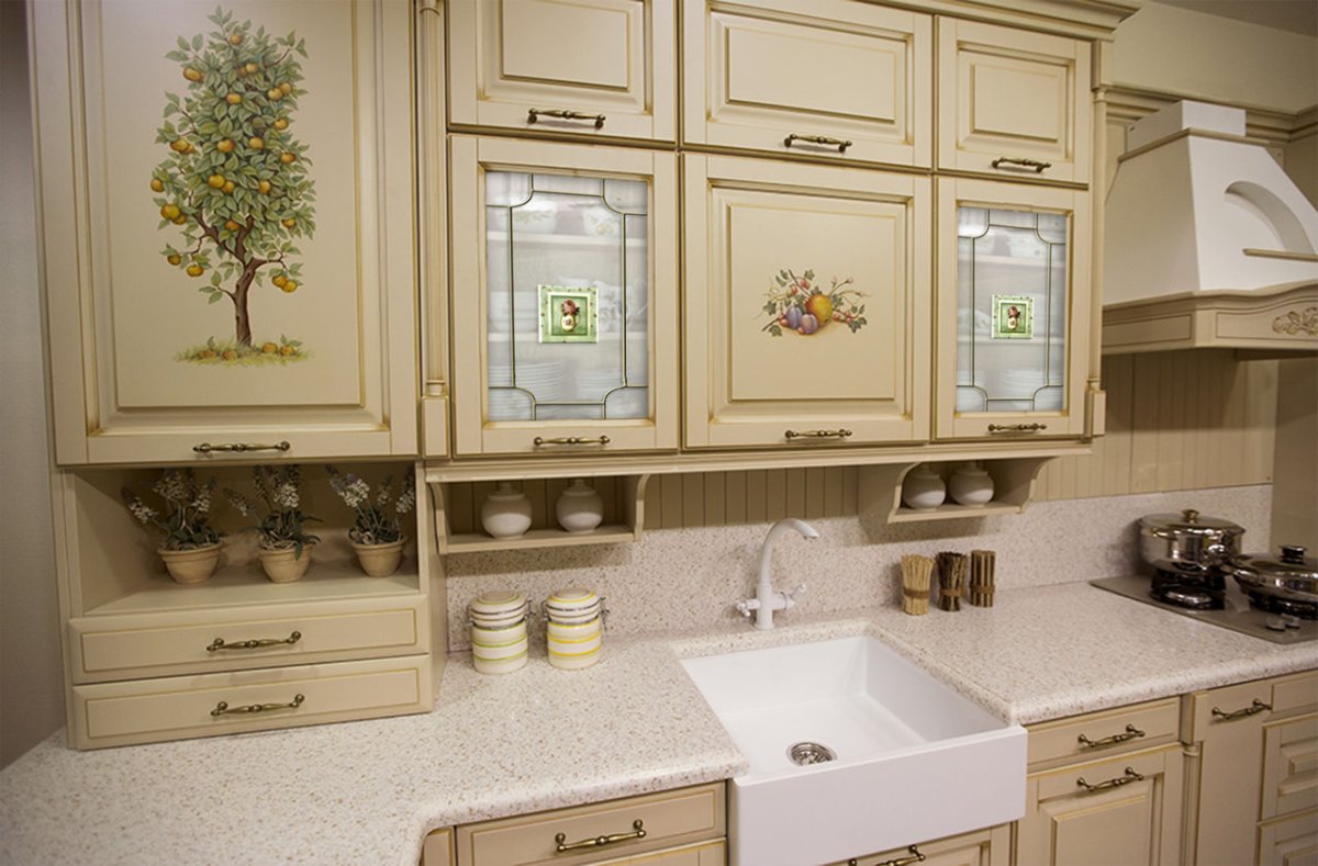 Фасады Прованс для кухни