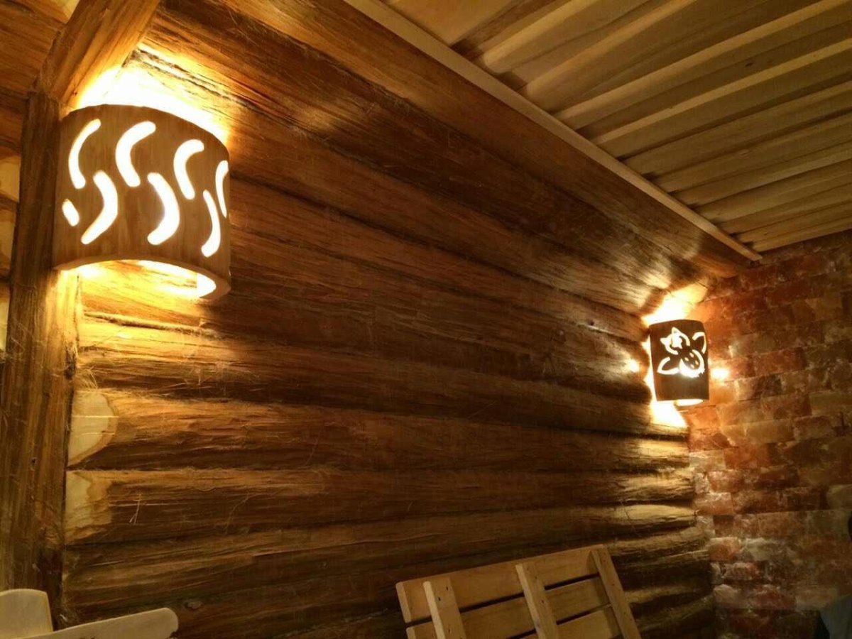 Баня в стиле Леший