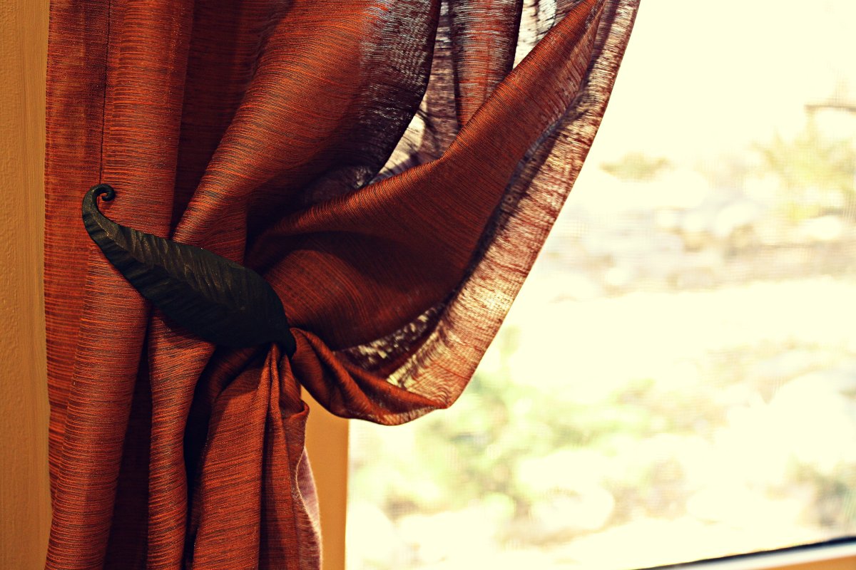 Паты на шторах креативные