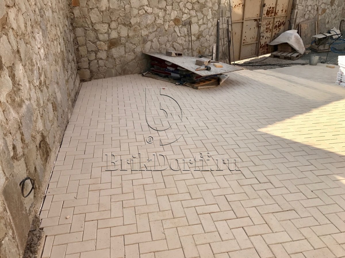 Плитка тротуарная палаццо колор-микс горный