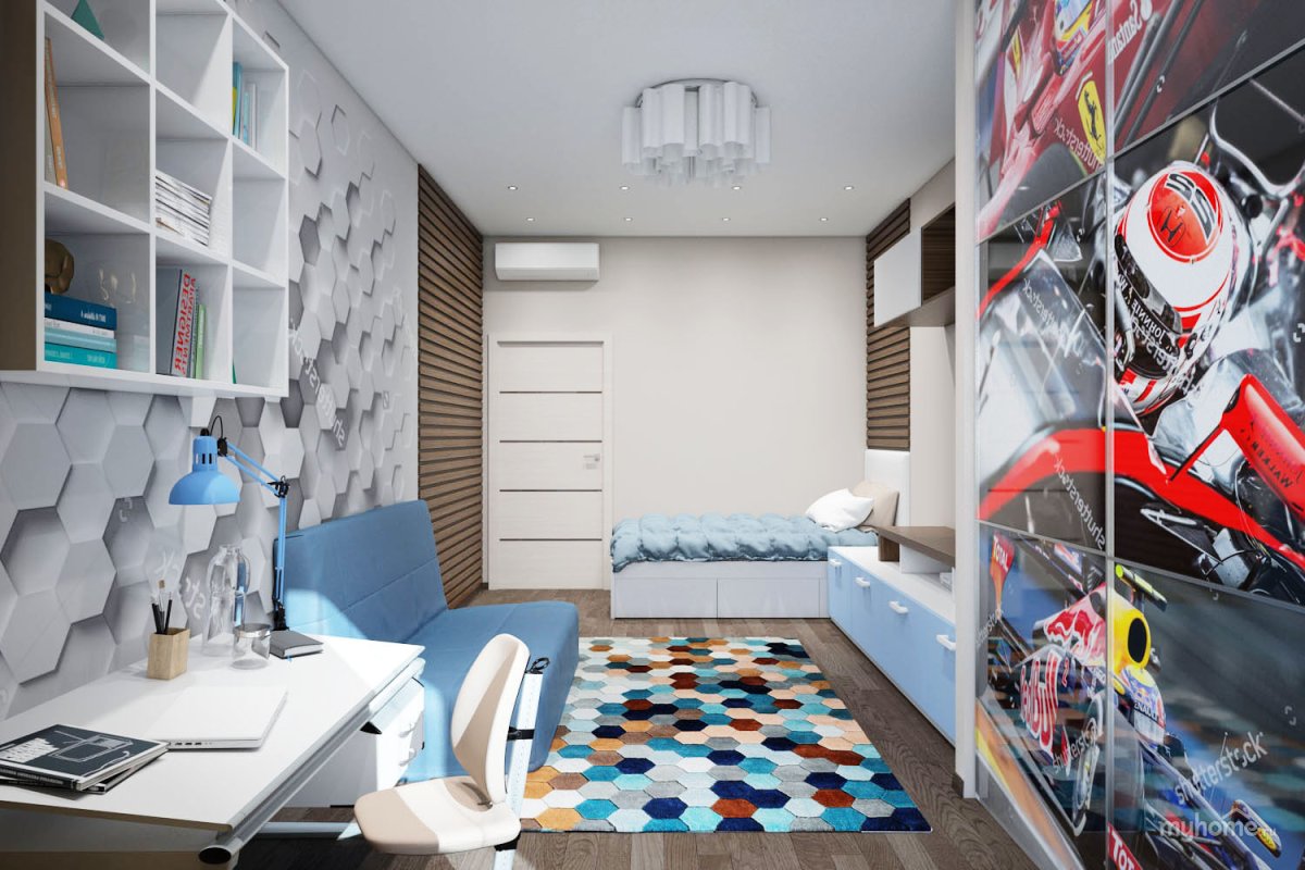 Обои для мальчиков в комнату