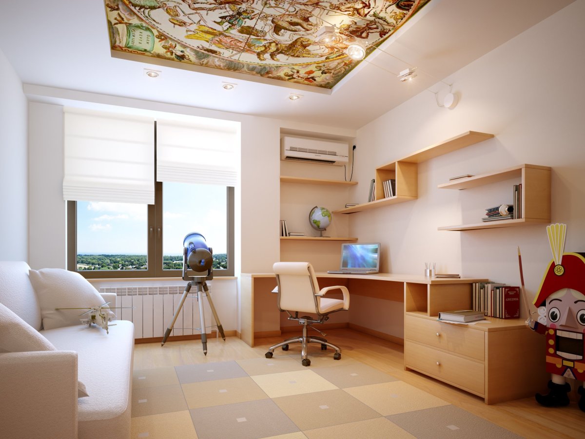 Светлая детская для мальчика