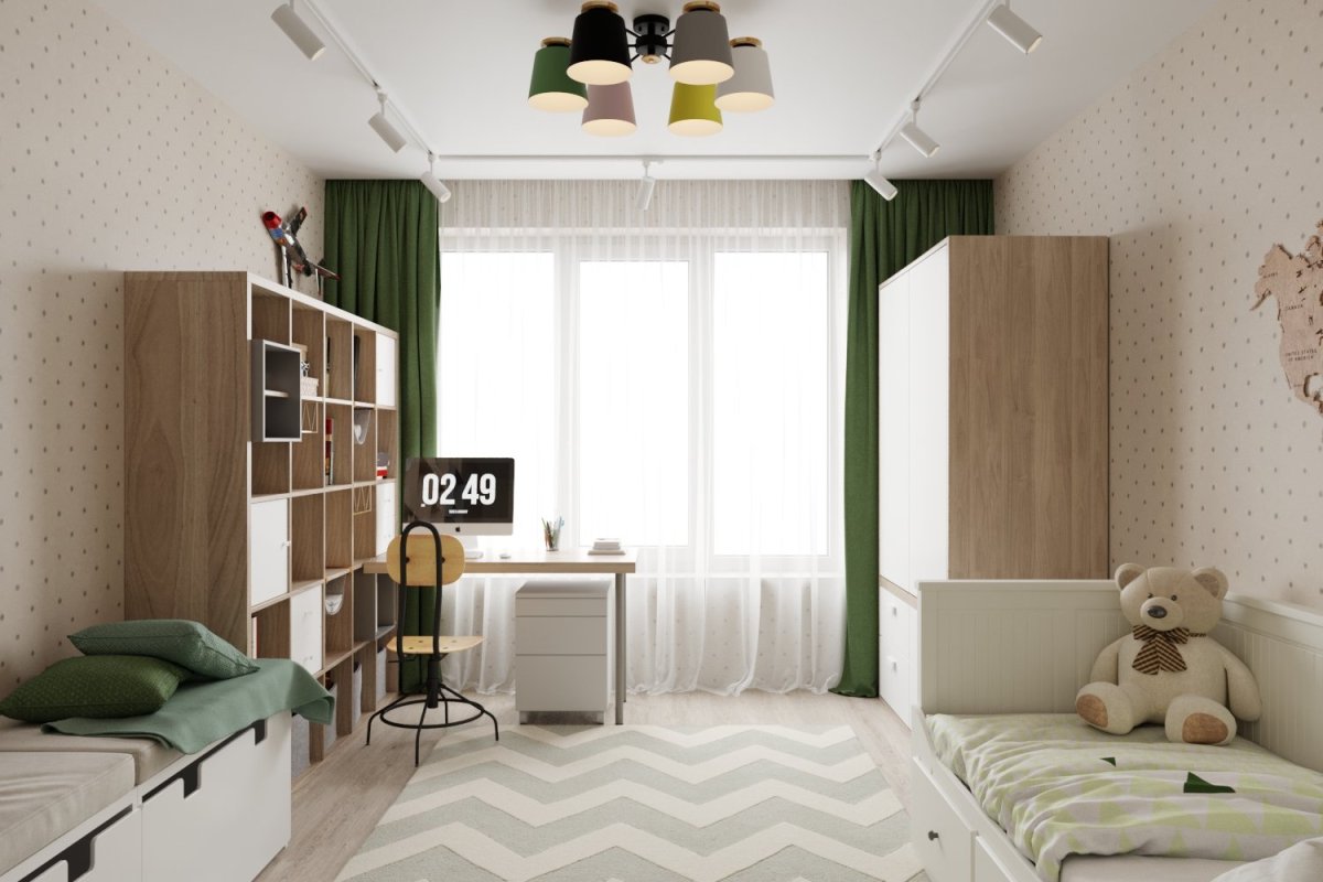 Шторы в подростковую комнату для мальчика