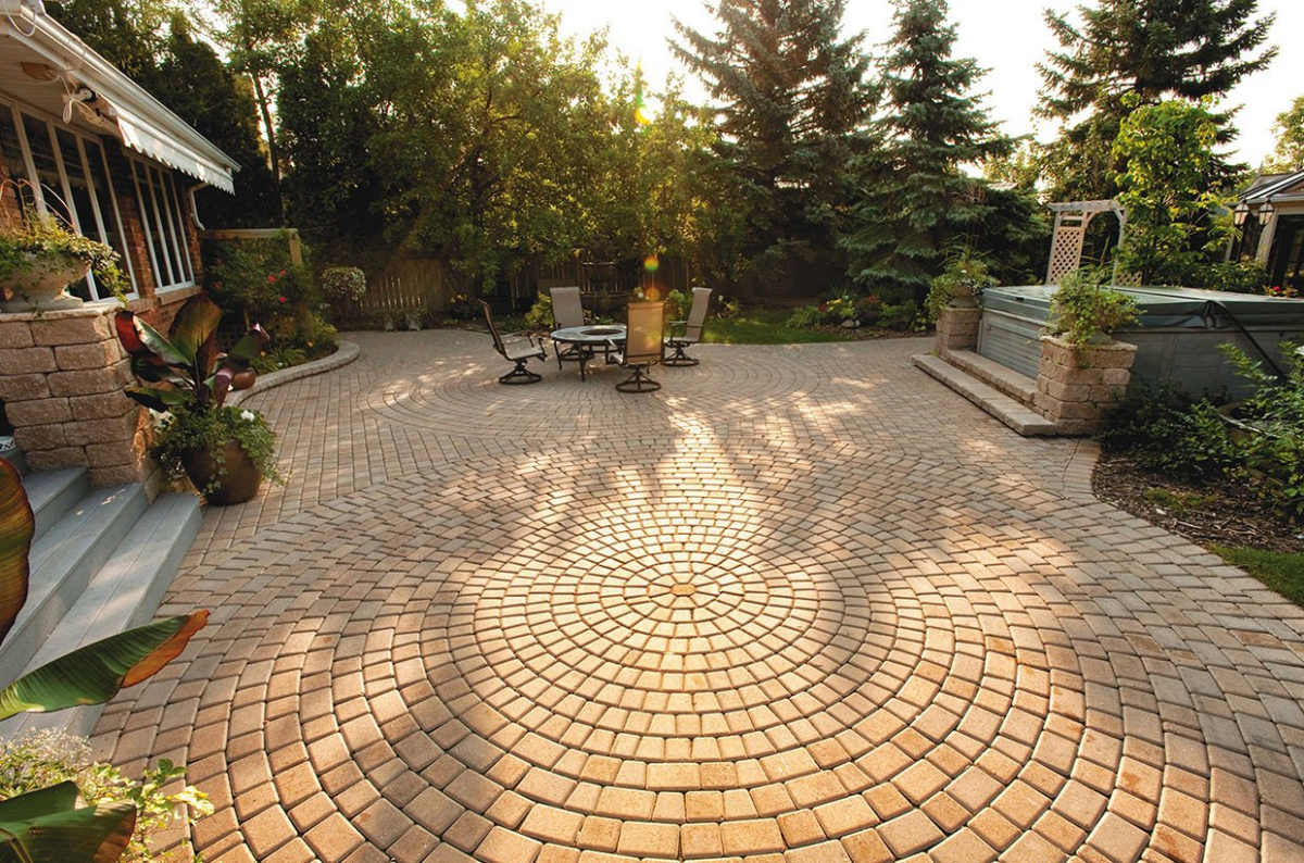 Садовые дорожки из керамической плитки