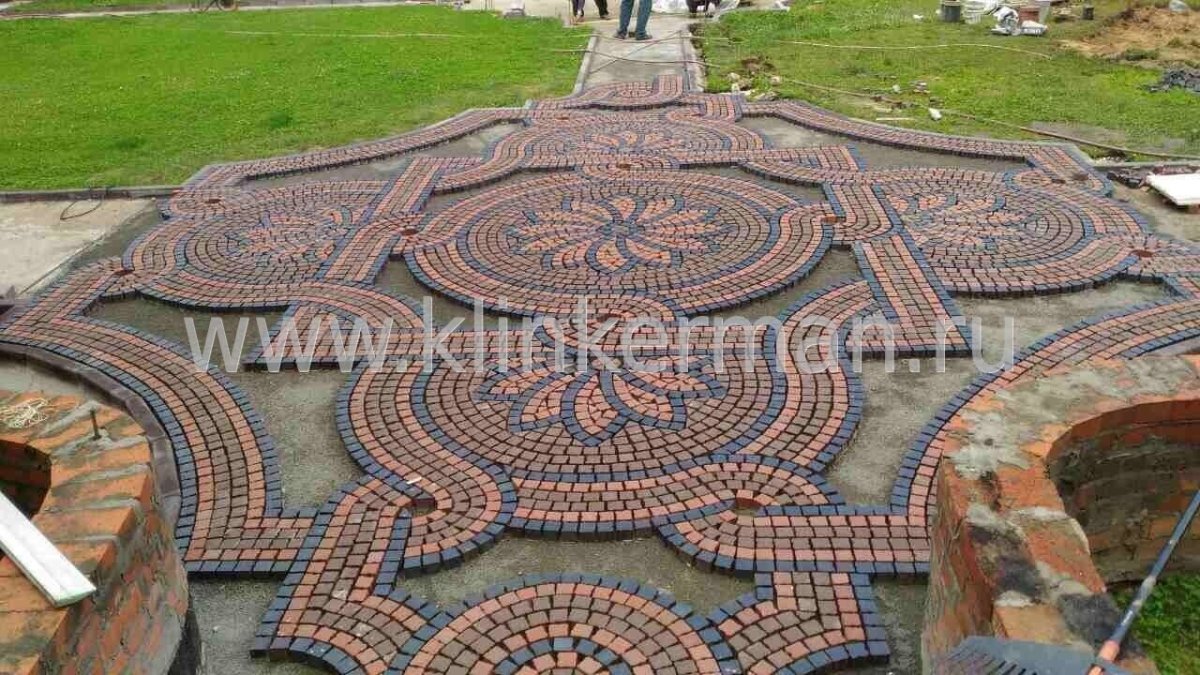 Тротуарная плитка Призма серая