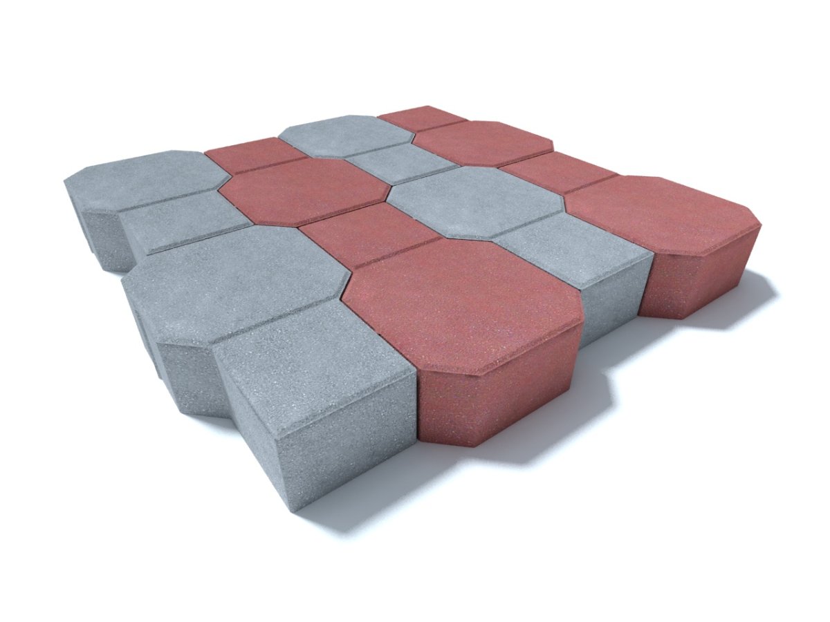 Тротуарная плитка из гальки