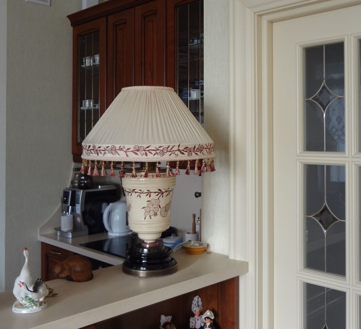 Декор абажура для торшера