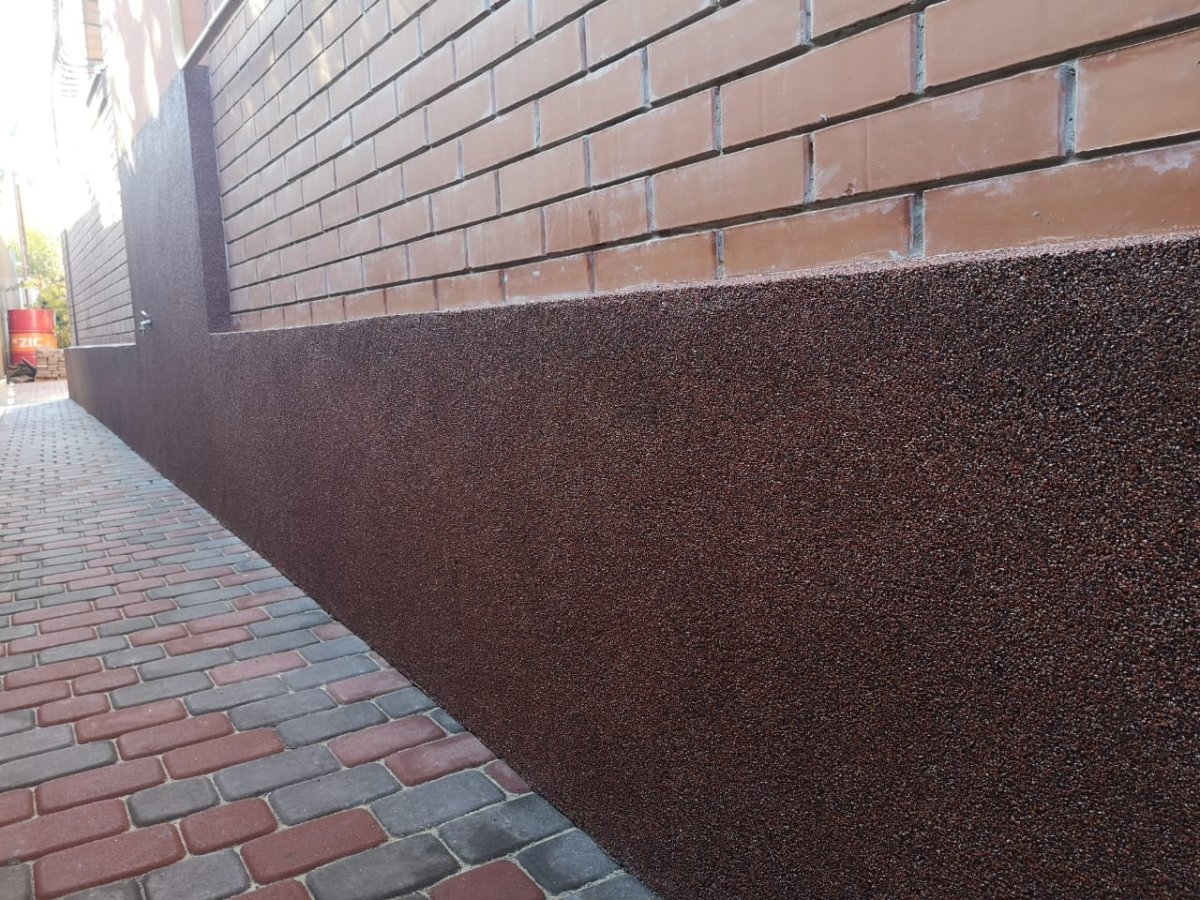 Фасадная мозаичная штукатурка