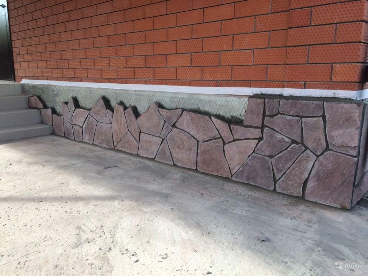 Панель цокольная Eskosell малахит