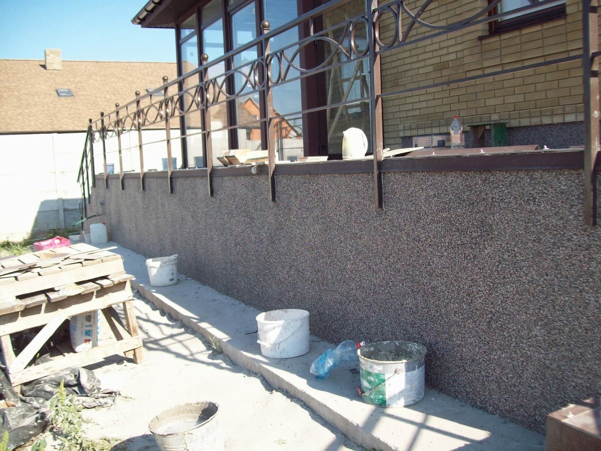 Отделка цоколя