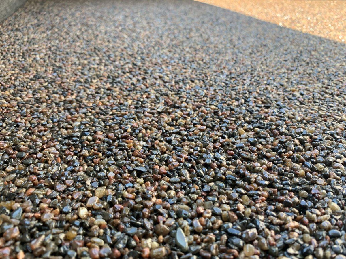 Камешковая штукатурка для цоколя