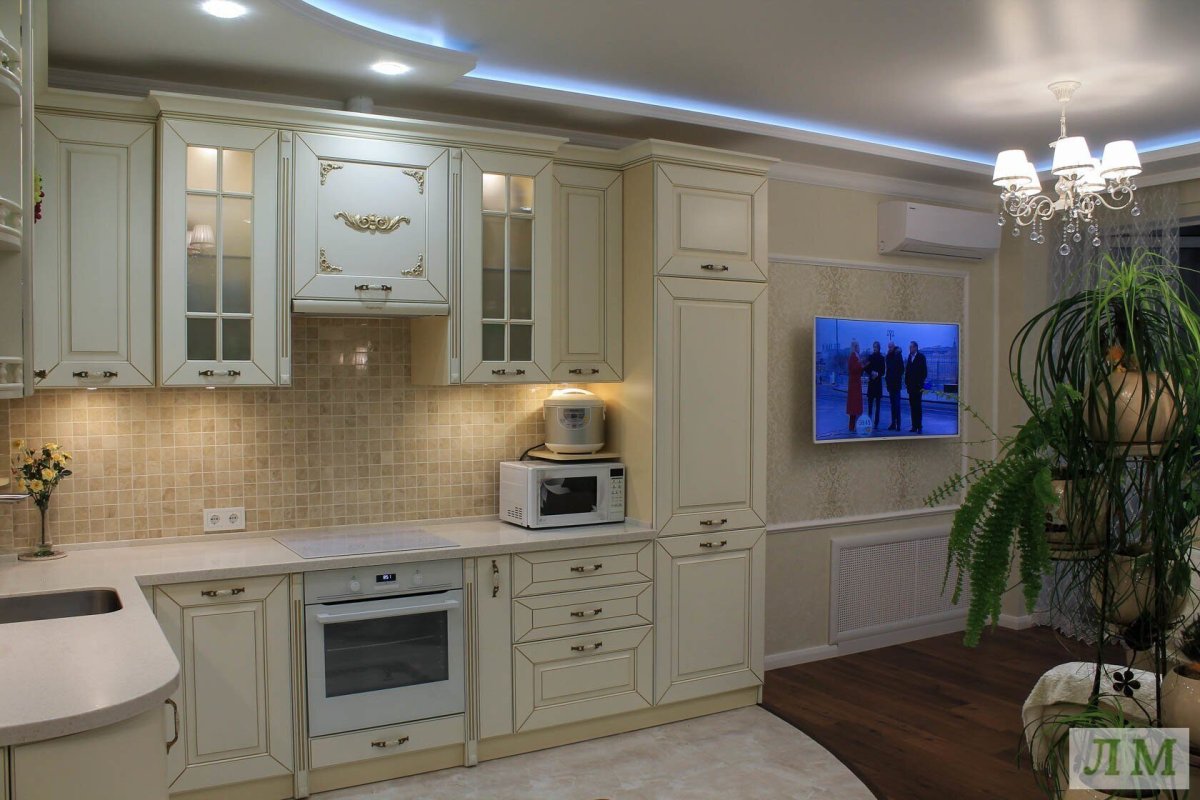 Телевизор на кухне