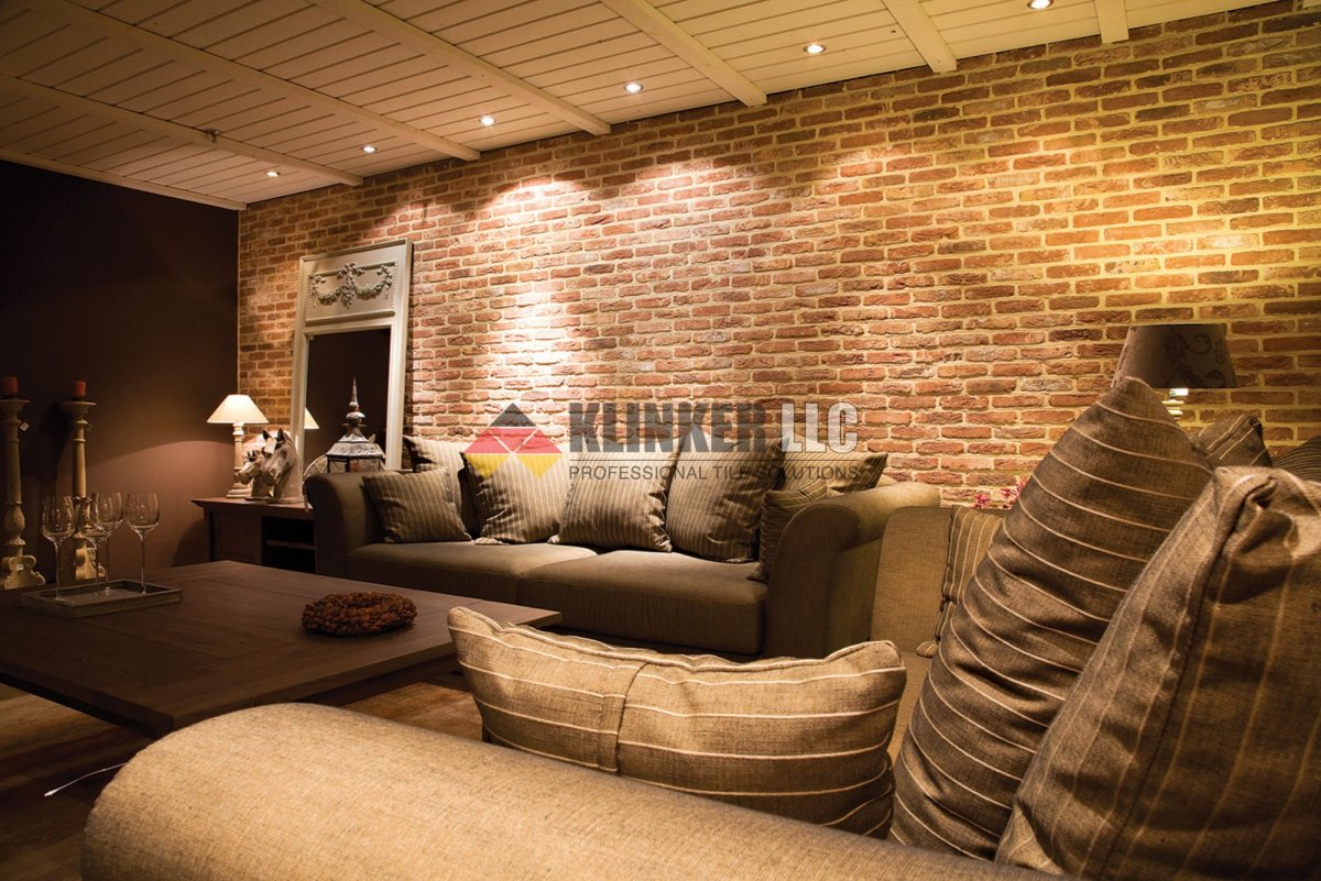 Клинкерная плитка в интерьере