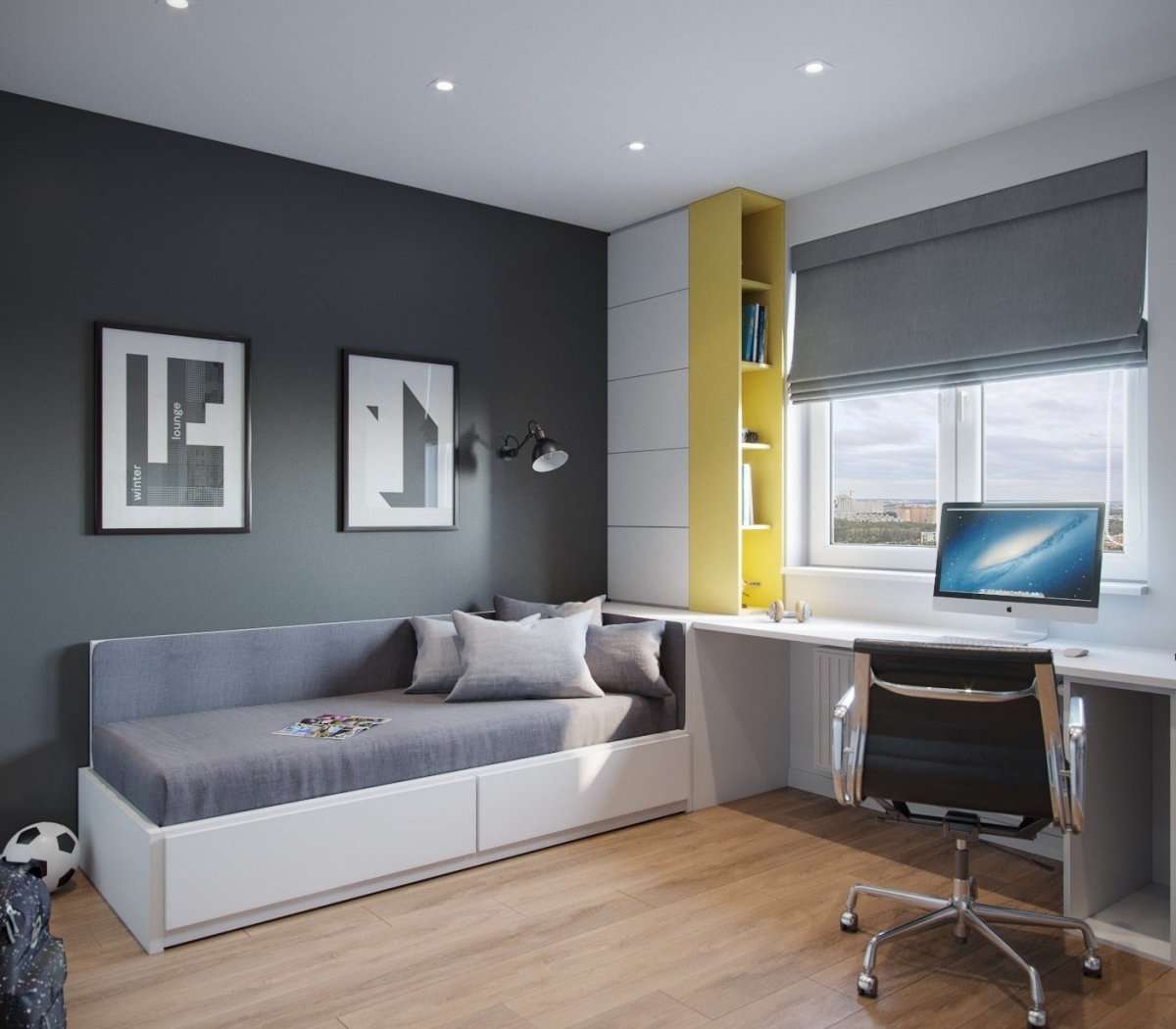 Комната для подростка мальчика