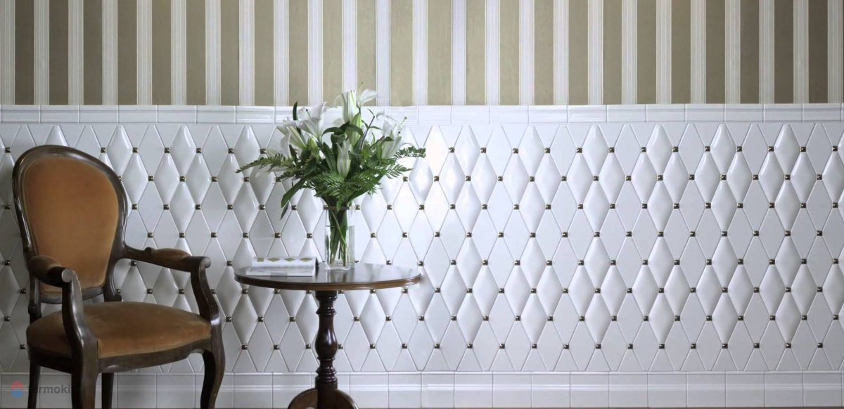 Геометрическая плитка на пол