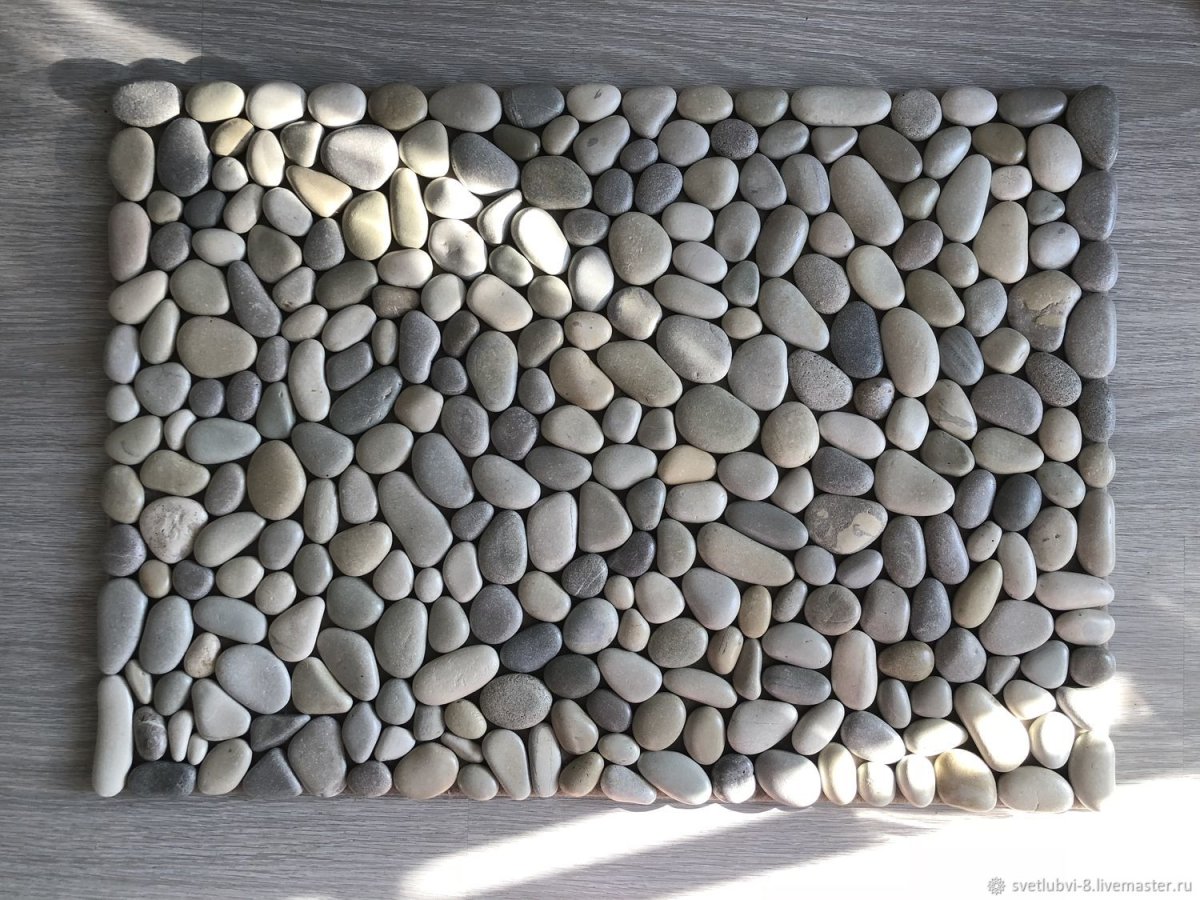 Ортопедический коврик из гальки