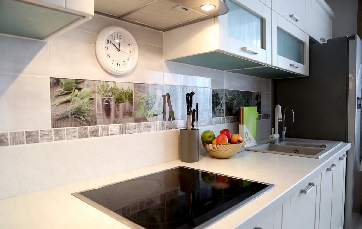 Декор рабочей зоны на кухне