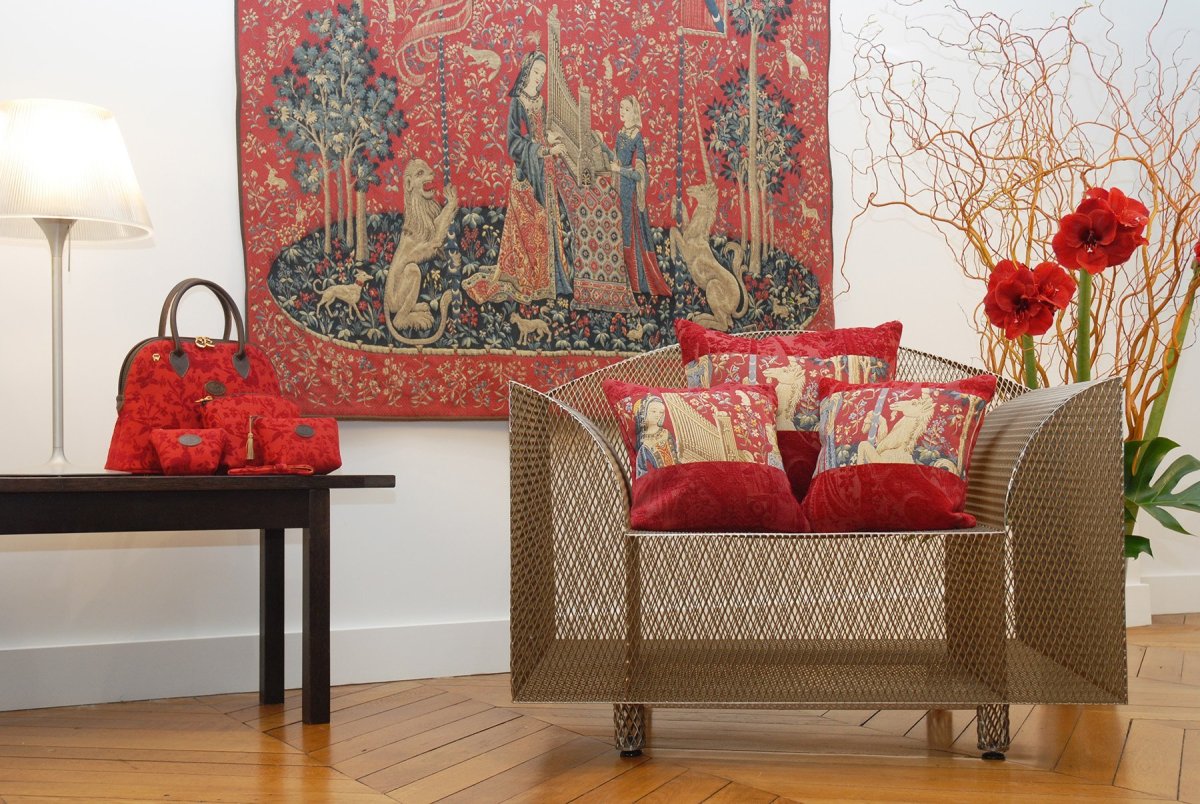 Ручное ковроткачество гобелен