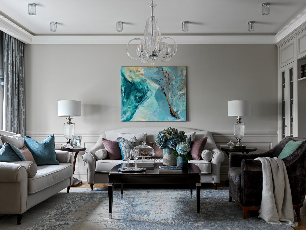 Золотое перо в интерьере