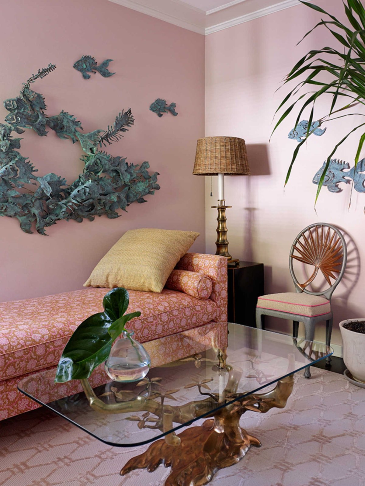 Разноцветная гостиная