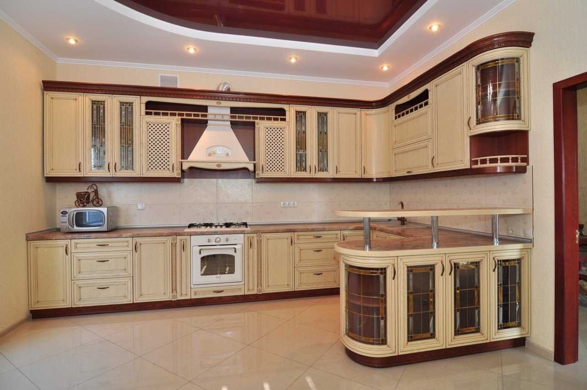 Кухня Афродита массив мебель Черноземья