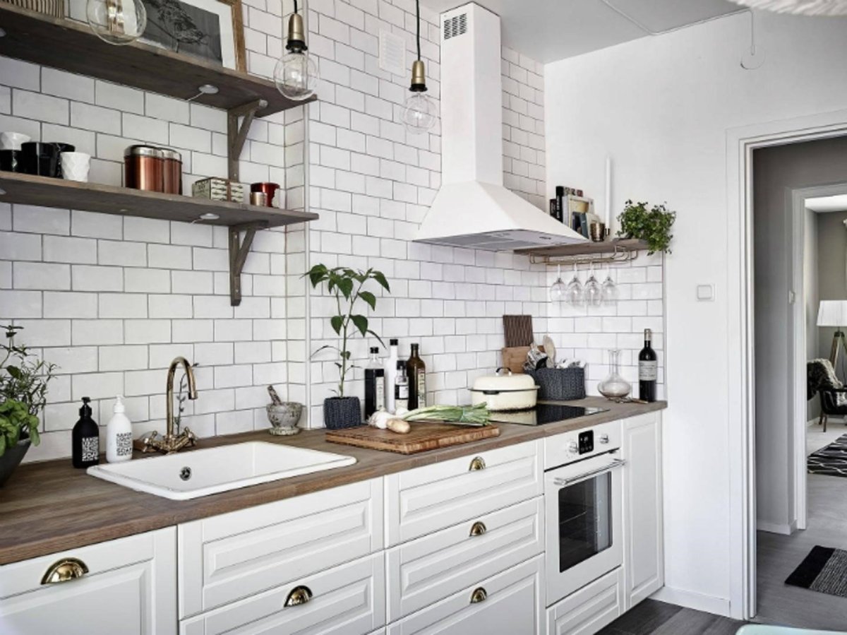 Golden Tile Metrotiles белый 10x20