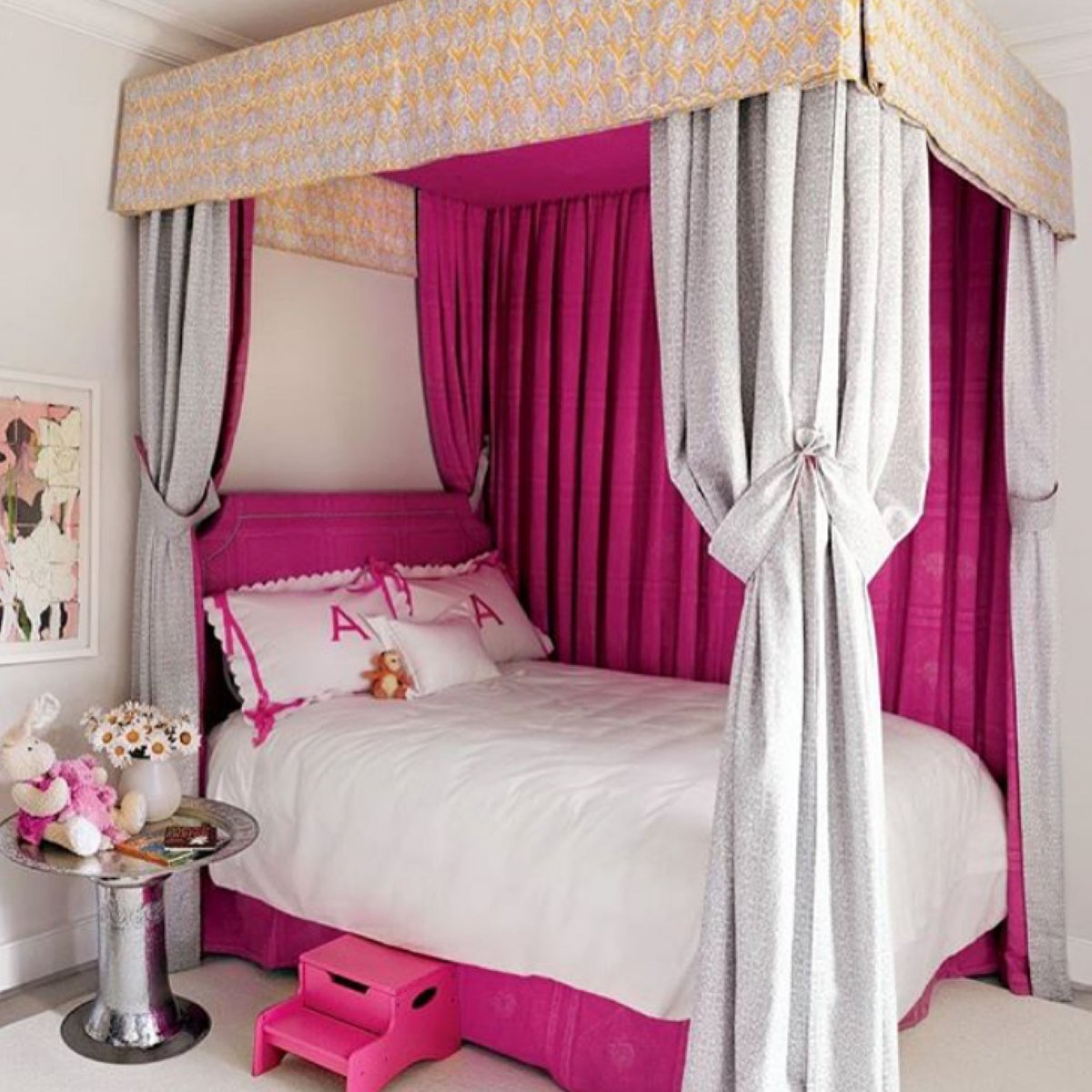 Кровать с балдахином для девочки подростка