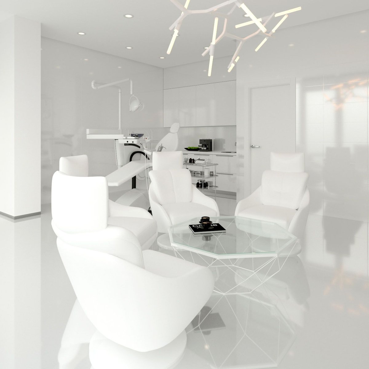 Потолок для спа салона