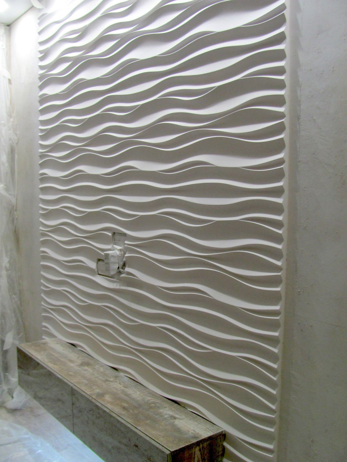 Гипсовые рельефные плитки 600х600