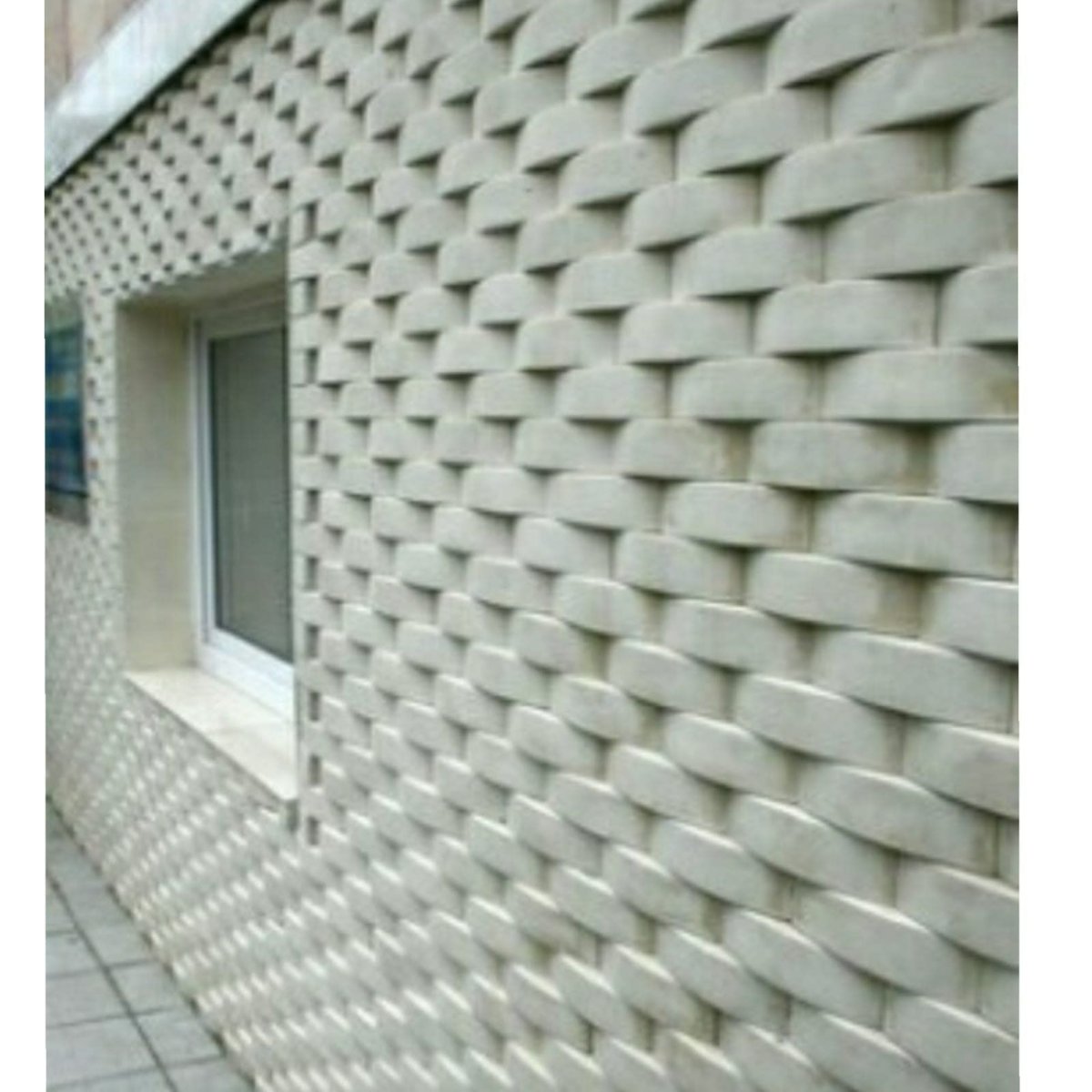 Декоративный кирпич волна