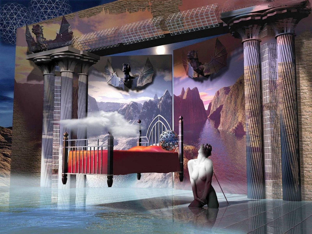 Сюрреализм комната