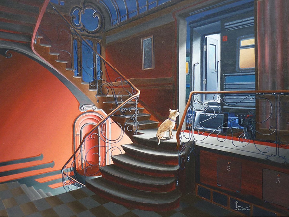 Комната в стиле сюрреализм