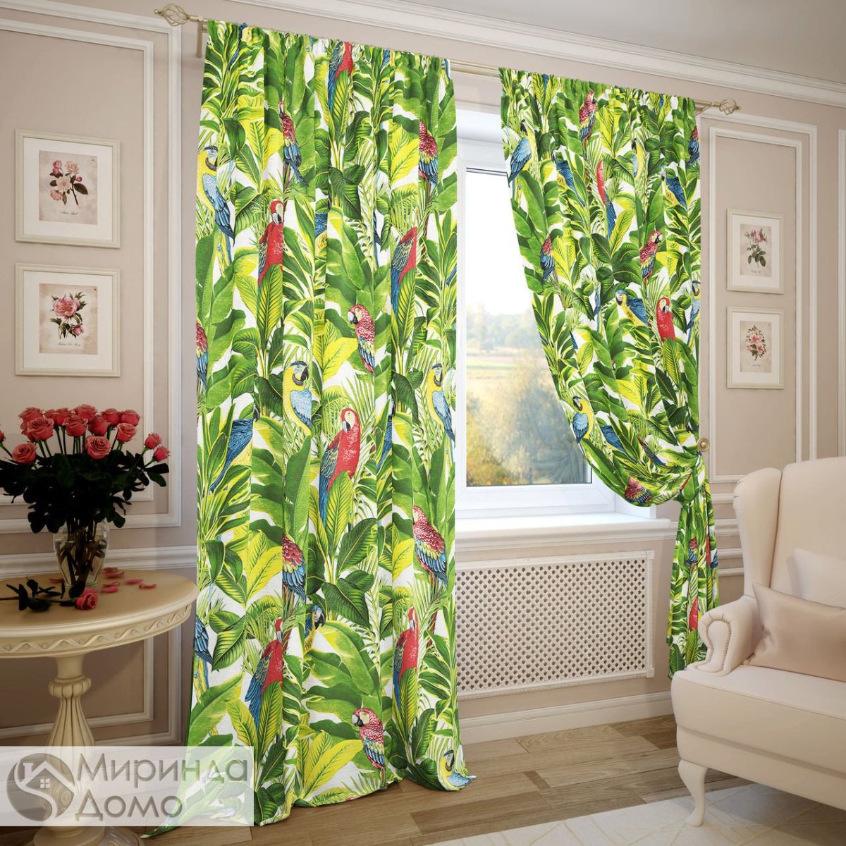 Штора для комнаты