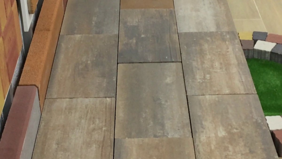 Тротуарная плитка рокко узорный