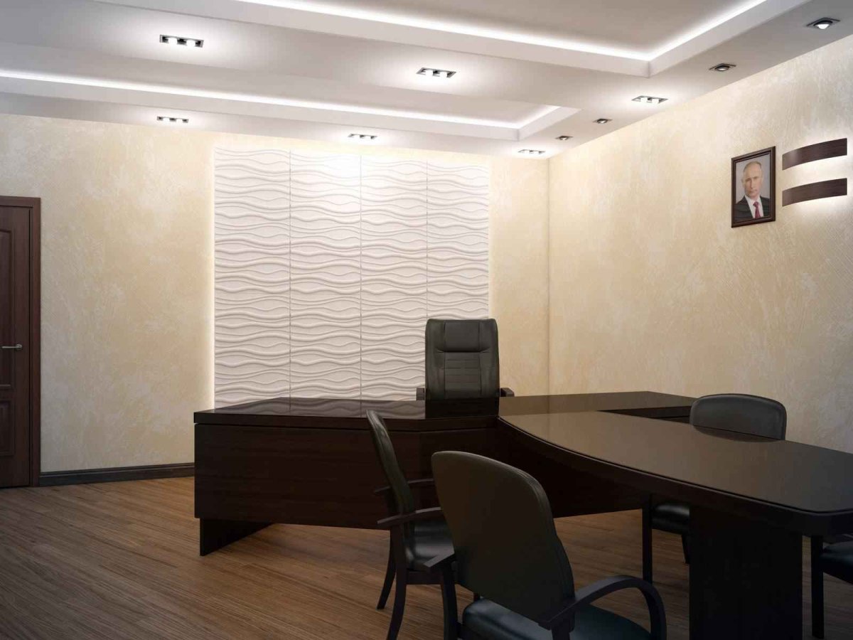 Цвет стен офисных помещений