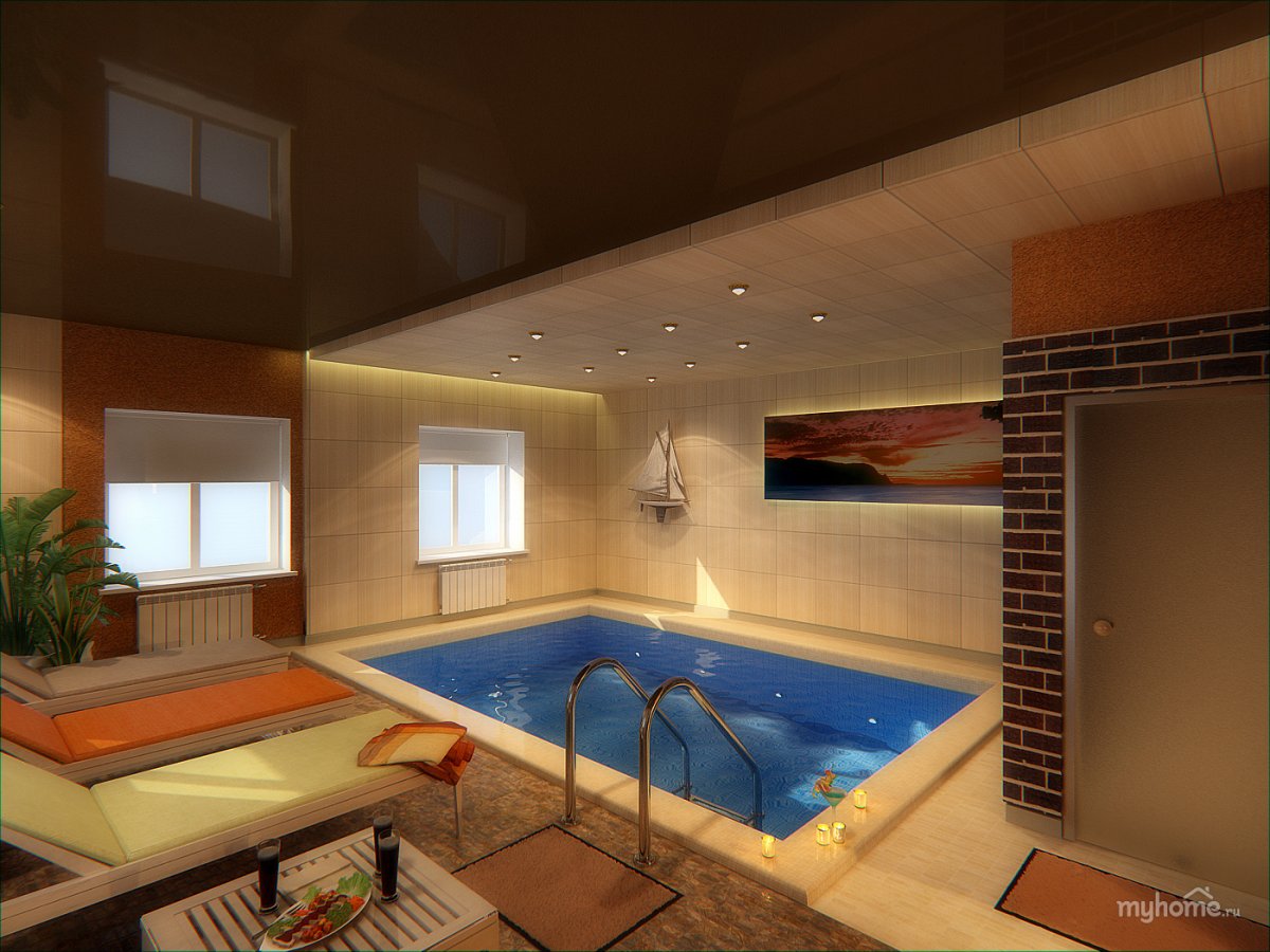 Отделка бассейна