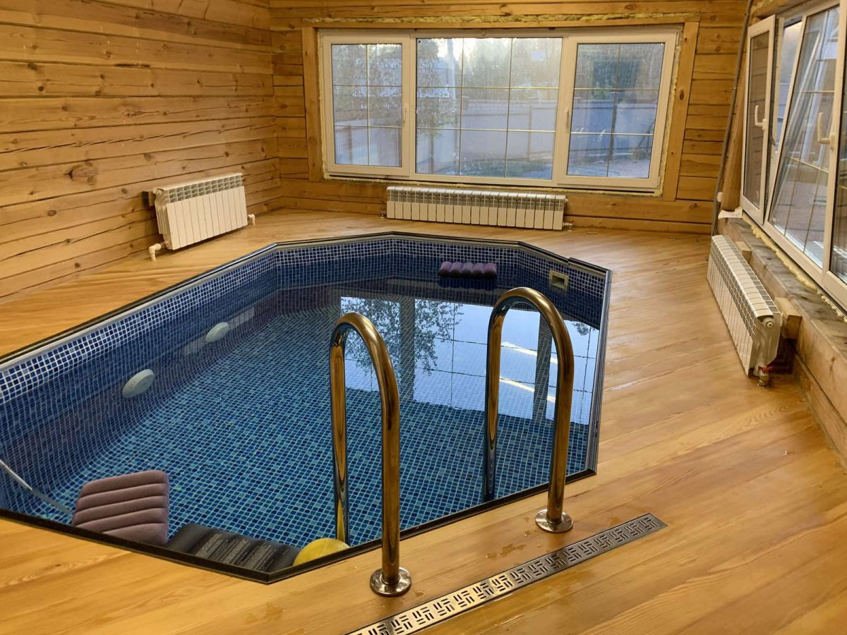 Банный комплекс с бассейном