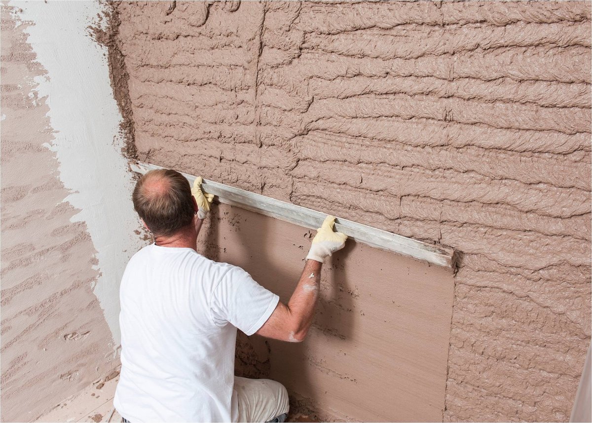 Планетарий на стене из гипса