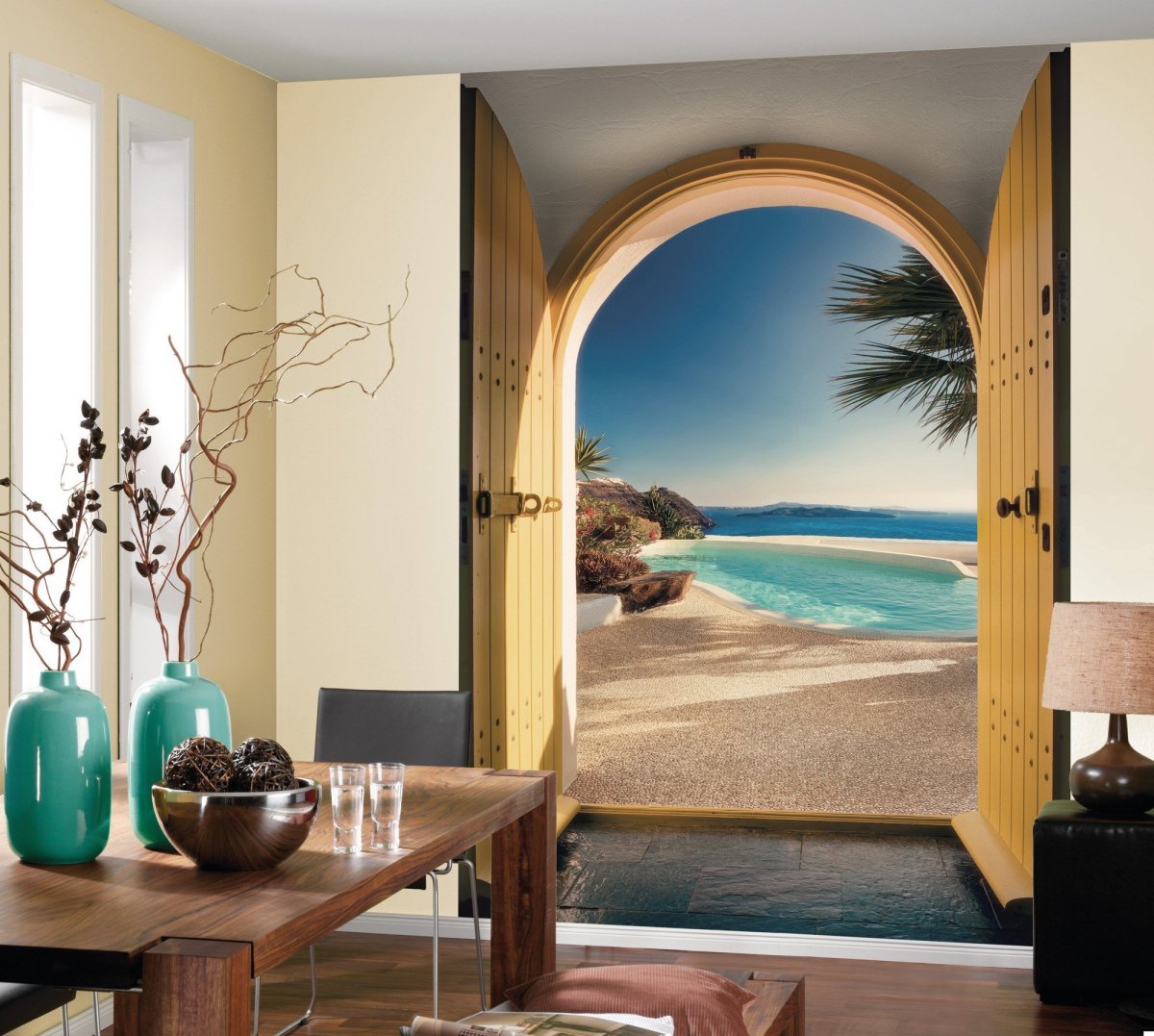 Фотообои комар Санторини